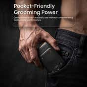 VGR V-353 Foil Shaver for Men with Pop-Up Trimmer 60Min Runtime 2-Year Warranty - Black