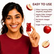 Purna Gummies Sugar Free Apple Cider Vinegar for Better Digestion & Clear Skin (30 pcs)