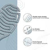 Ikonic Me Vent Brush Spiral IKM-2119 - Powder Blue