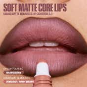 HudaBeauty Liquid Matte Mousse - Pinky Brown Bombshell (7.5 ml)