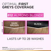 L'Oréal Paris Casting Creme Gloss Hair Color with Glycolic Gloss Complex - 812 Almond Blonde (159 g)