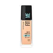 Maybelline New York Fit Me Matte + Poreless Liquid Foundation SPF 22 - 123 Soft Nude (30 ml)