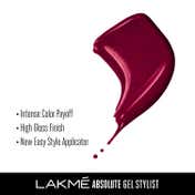 Lakme Absolute Gel Stylist Nail Color - Fearless (12 ml)