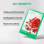 Innisfree Pomegranate Energy Sheet Mask – Brightening & Glow Boost (22 ml)
