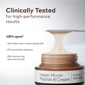 The Face Shop Alltimate Vegan Mucin 8 Peptide Cream Glutathione-Hydrating, Anti Aging, Korean(50 ml)