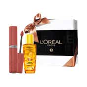 L'Oreal Paris Worth It Gift Box With Liquid Lipstick 635 & Hair Serum (2 pcs)