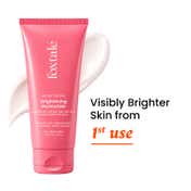 Foxtale Brightening Moisturizer with Vitamin C and Niacinamide Fades Dark Spot and Hydrates (100 ml)