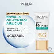 L'Oreal Paris UV Defender Serum Protector Sunscreen SPF 50 PA+++ - Matte & Fresh (50ml)