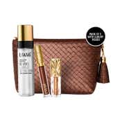 Lakme Bejewel Festive Trio  Liquid Lip - Cocoa Glow Eye Tint - Goddess and Setting Spray (4 pcs)