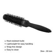 Ikonic Professional Thermal Round Brush TRB 32 - Black
