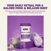Swisse Relax and Calm Tablets 300mg Magnesium Citrate with Hops and Inositol (60 Tablets)