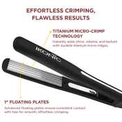 Ikonic Professional Slim Titanium Crimper 2.0 - Black (1 pc)
