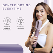 Winston 6 in 1 Hair Blow Brush Multi Styler - Purple