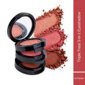 Power Beauty Triple Treat 3-in-1 Eyeshadow 03 - Nude Brown Dark Brown Golden (7 g)