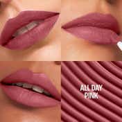 Lakme 9 To 5 Hya Matte Hydrating Liquid Lipstick - All Day Pink (5.3 ml)
