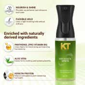 KT Professional Soft Locks Spray with Wheat Protein, Panthenol & Aloe Vera (200 ml)