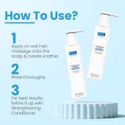 Fixderma Cosmetic Laboratories Strengthening Shampoo for Hair Growth, Controls Hair Fall (200ml)