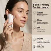 Signaxo ClearPore Rechargeable Vacuum Acne Pore & Blackhead Cleaner (1 pc)
