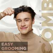 Vega Handcrafted Pocket Comb for Hair Styling for Men & Women (HMBC-126)