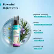 Pilgrim Spanish Rosemary & Biotin Hair Growth Oil To Controls Hair Fall & Strengthens Hair (100ml)