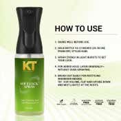KT Professional Soft Locks Spray with Wheat Protein, Panthenol & Aloe Vera (200 ml)