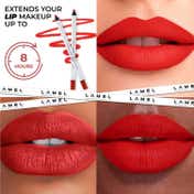 Lamel Long Lasting Gel Lip Liner - N 411 Ruby Red (1.7 g)