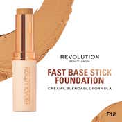 Makeup Revolution Fast Base Stick Foundation - F12 (6.2 g)