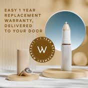 WINSTON 2 In 1 Rechargeable Face & Eyebrow Trimmer for Women - Blue