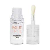 Makeup Revolution Pout Lip Oil - Lychee Clear (3 ml)