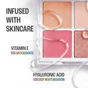 Lakme 9To5 Hya Glam 4-In-1 Face Palette With Hyaluronic Acid - Rich Deep (16.2 g)