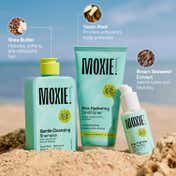 Moxie Beauty Ditch-The-Frizz Trio -Shampoo, Conditioner & Hair Serum For Dry and Frizzy Hair (3 Pcs)