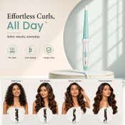 VGR V-596 Hair Curling Wand Hair Curler Ceramic Coated Barrel PTC Fast Heating 200C