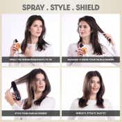 Tash Hair Heat Block Heat Protection Spray with Grapeseed Oil Aloe & Herbs (100 ml)