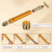 Ktein Golden Glow Pro - Electric Vibration Face Massager