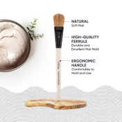 Vega Face Pack Brush for Applying Cream, Gel, Clay Mask for Men & Women (HV-27)