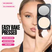 Huda Beauty Easy Bake Airbrush Matte Pressed Powder - Coco Truffle (8.5 g)
