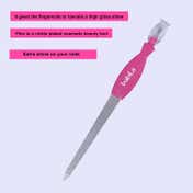 Babila Set of Large Nail Clipper & Nail File NCF-V058 (2 pcs)