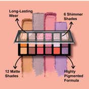 Character 18 Color Eyeshadow Palette - Soft Symphony CFC004 (28.8 g)