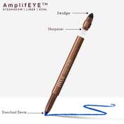 Hyue Amplifeye Eyeshadow-Liner-Kohl Multiuse Eye Crayon - Drenched Denim (1.8 g)