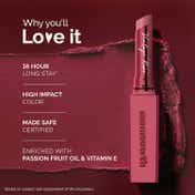 Mamaearth Luxe Matte Long Stay Lipstick with Passion Fruit Oil - Vintage Rose (2 g)