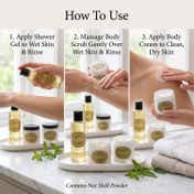 NATURALLY EUROPEAN Somerset Verbena Body Care Set (3 pcs)