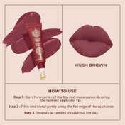 LoveChild Masaba Air Gasm Blurring Lip Tint - Hush Brown (25 g)