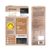 Streax Gel Hair Color for Women - Natural Black 1 (150 ml)