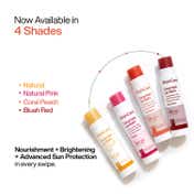 WishCare Tinted Ceramide Lip Balm with SPF50 PA++++ Kojic Acid & Niacinamide - Coral Peach (5 g)