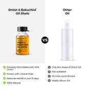 Brillare 40% Onion Oil Shots for Hair Fall Reduction (48 ml)