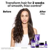 L'OREAL PROFESSIONNEL Keratin Alpha Sleek Shampoo for Frizz Free Smooth Hair (300 ml)