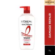 L'Oreal Paris Total Repair 5 Repairing Shampoo with Keratin XS, (1 L)