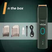 Vega SmartOne S3 Beard Trimmer for Men with IPX7 Waterproof USB Type C, 160 mins Runtime (VHTH-36)