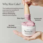 Arencia Fresh Rosehip Rice Mochi Cleanser - All-In-One Brightening Korean Cleanser & Mask (120 g)