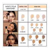 Europe Girl Natural Radiant Foundation - L2 Beige Fair Warm undertone (40 ml)